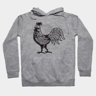 Rooster Farm Animal Hoodie